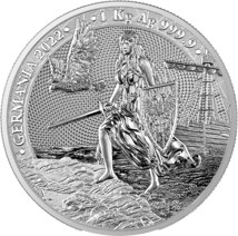 1kg Silber Germania 2022 (Auflage: 100)