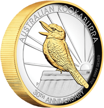 2 Unze Silber Kookaburra 2020 PP (Auflage:1.000 | Polierte Platte | High Relief)