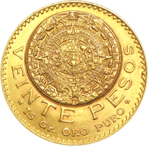 20 Mexikanische Peso Centenario Gold