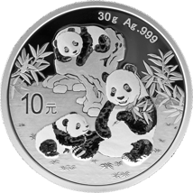 30g Silber China Panda 2025