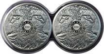 Big Five Silber Leopard 2 x 1oz Set 2020 PP (Auflage: 1.000 | 4. Motiv | im Etui)