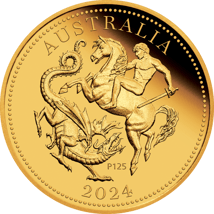 Gold Australian Quarter Sovereign 2024 (Auflage: 3.000 | Polierte Platte)