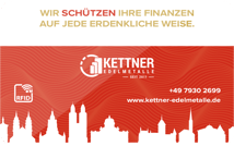 Kettner Gold-Silber Krisenschutzkarte Schweiz (mit RFID Blocker)