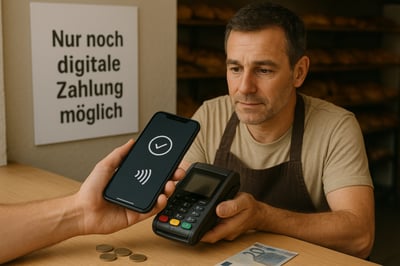 Handy statt Münzen und Banknoten: Bundesregierung plant verpflichtende digitale Bezahlmöglichkeit