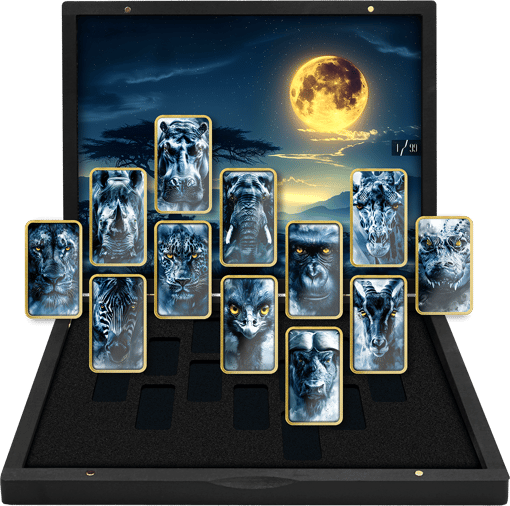 African Animals Set 2024 (Auflage 99 | teilvergoldet)