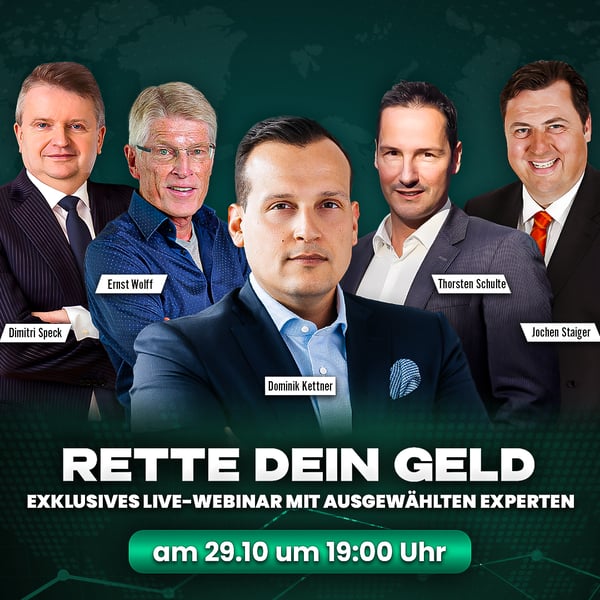 Rette dein Geld - Live-Webinar am 29.10. um 19:00 Uhr