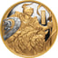 1 Unze Gold Schachfiguren Springer 2024 PP (Auflage: 99 | Polierte Platte | Platiniert)