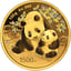 100g Gold China Panda 2024 PP (Auflage: 20.000 | Polierte Platte)