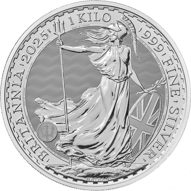 1 kg Silber Britannia 2025