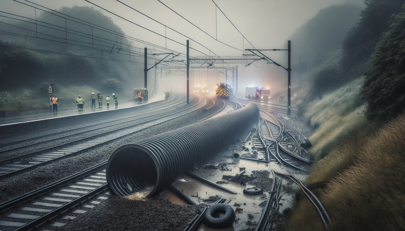 Brandanschlag auf Bahnstrecke Hamburg-Bremen: Ermittlungen laufen