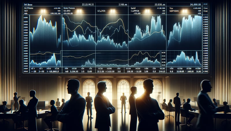 Gold, Silber, Kupfer: Die Rohstoff-Rallye setzt sich fort!