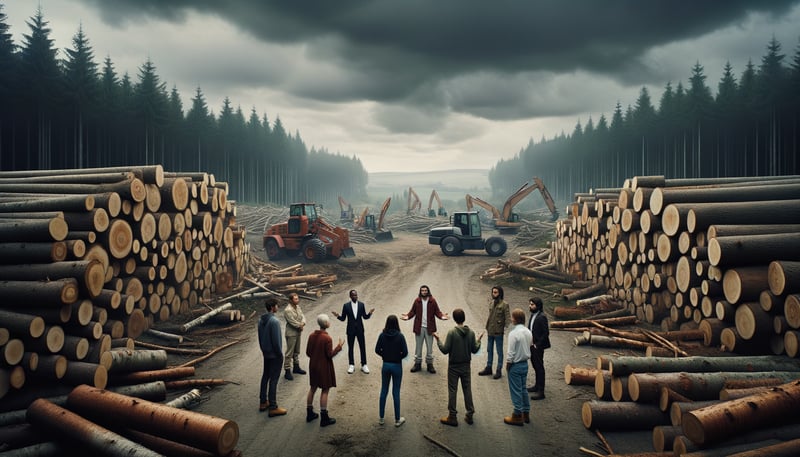 Politische Posse um Holz: Ampel stuft Holz als „klimaschädlich“ ein – und rudert zurück