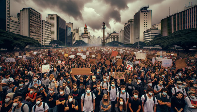 Proteste in Brasilien: Kampf um Meinungsfreiheit und gegen Zensur